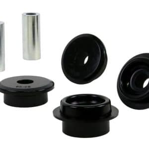 Black suspension bushings and metal sleeves set